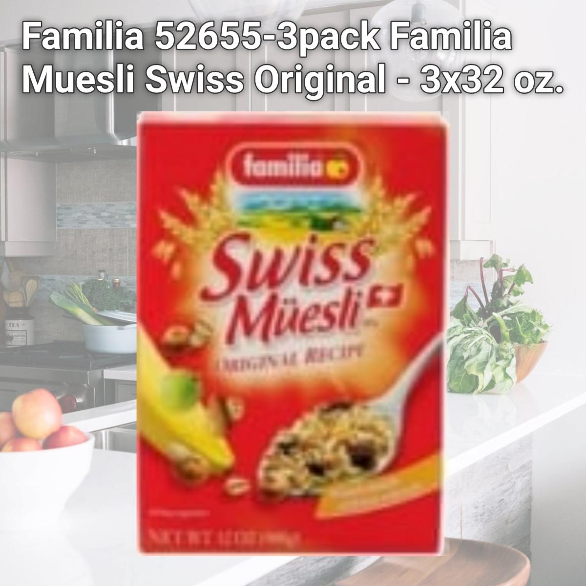 Picture of Familia 52655-3pack Familia Muesli Swiss Original - 3x32 oz.