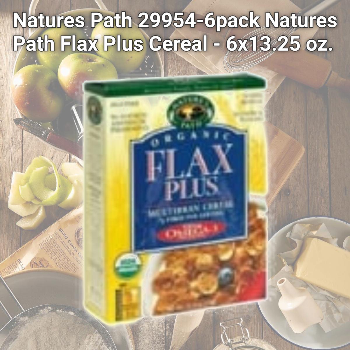 Picture of Natures Path 29954-6pack Natures Path Flax Plus Cereal - 6x13.25 oz.