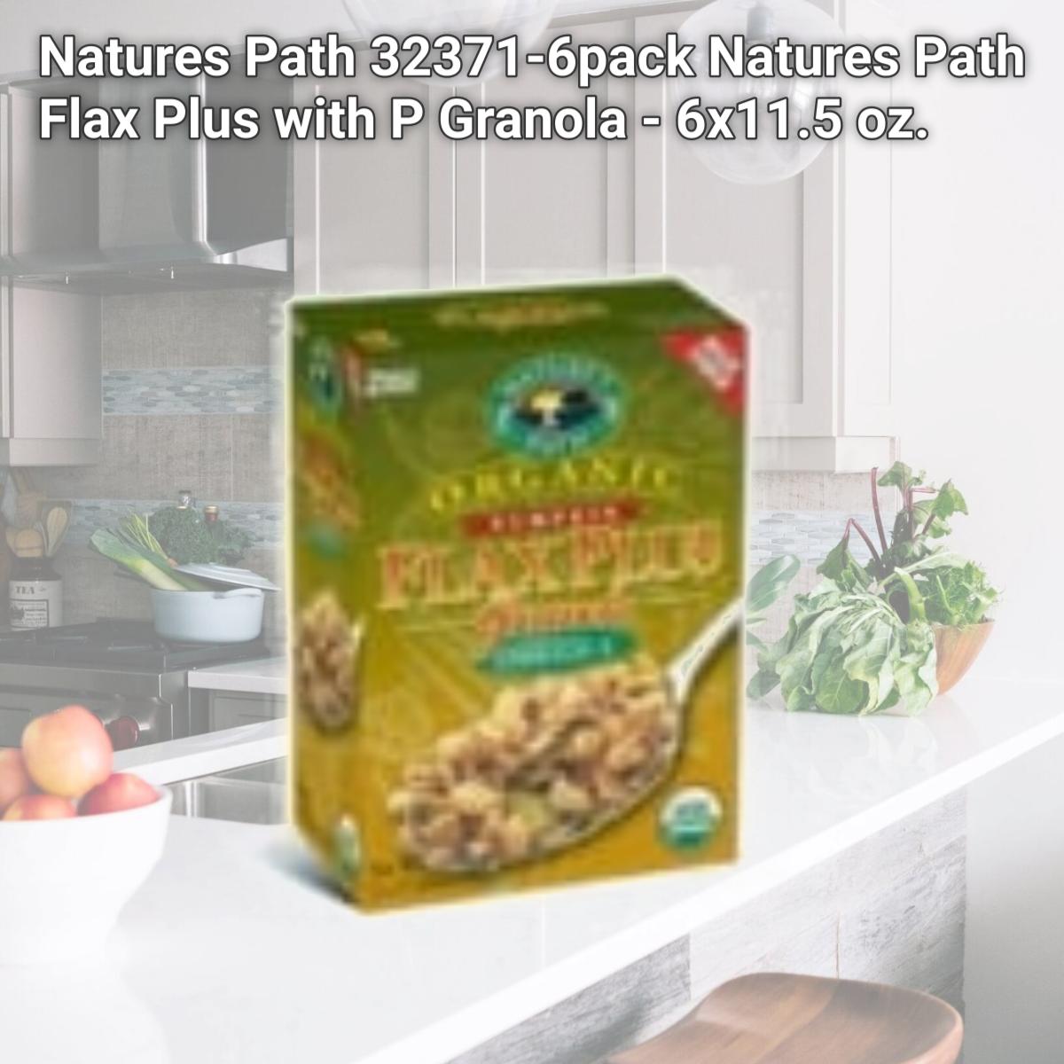 Picture of Natures Path 32371-6pack Natures Path Flax Plus with P Granola - 6x11.5 oz.