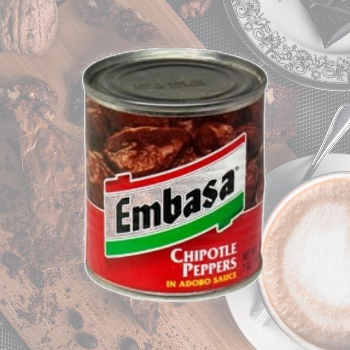Picture of Embasa 80860 Embasa Chipotle Peppers in Adobo Sauce- 12x7 OZ