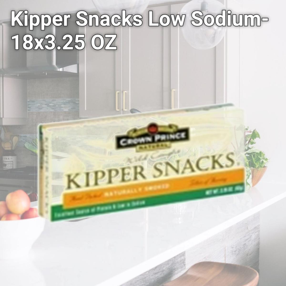 Picture of Crown Prince 51442 Crown Prince Kipper Snacks Low Sodium- 18x3.25 OZ