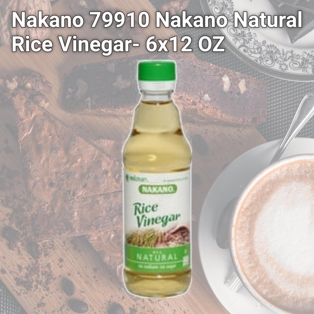 Picture of Nakano 79910 Nakano Natural Rice Vinegar- 6x12 OZ