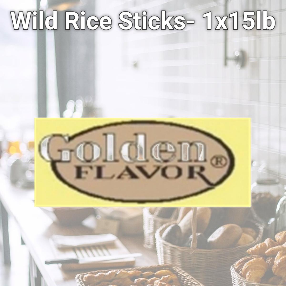 Picture of Golden Flavor 25778 Golden Flavor Wild Rice Sticks- 1x15lb