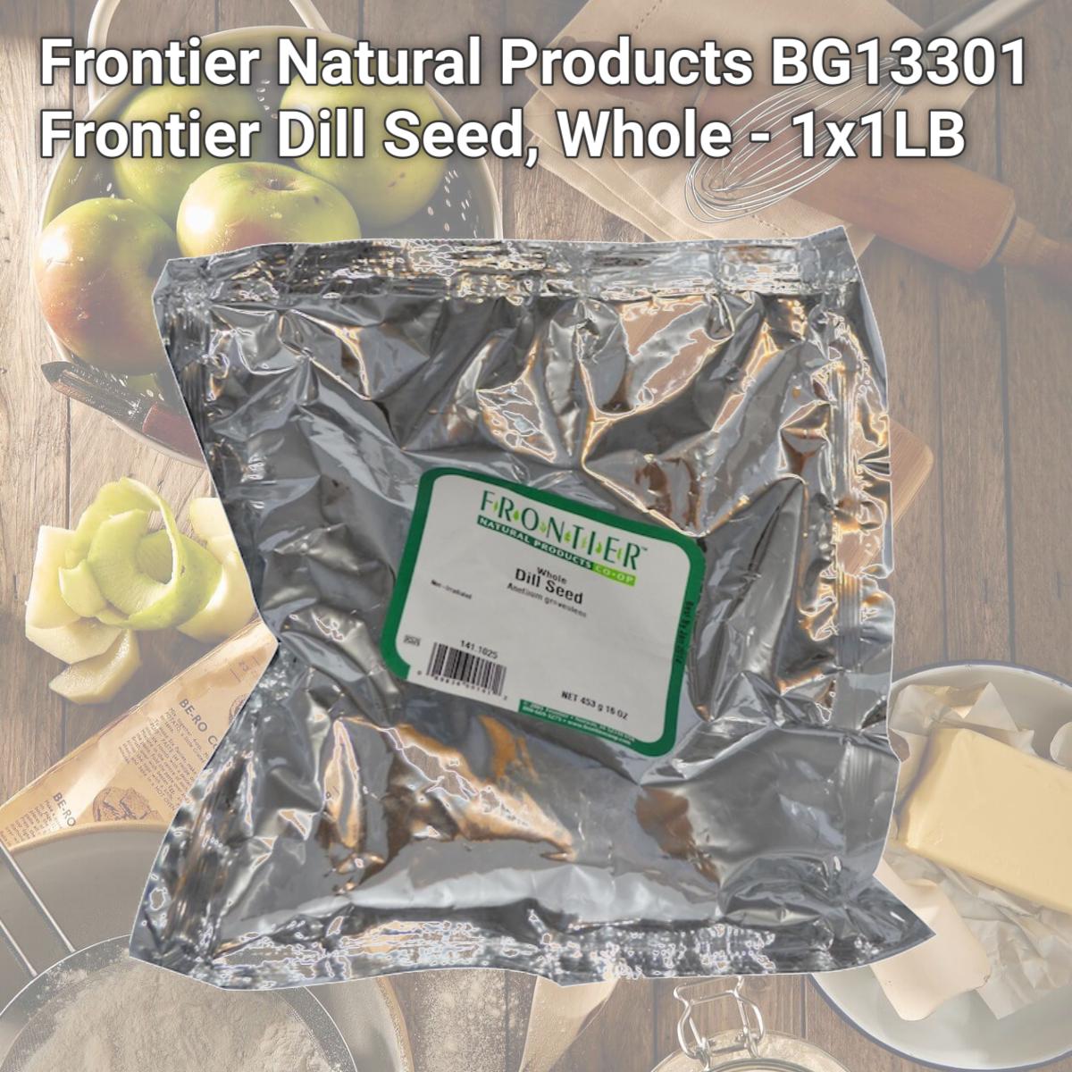 Picture of Frontier Natural Products BG13301 Frontier Dill Seed, Whole - 1x1LB