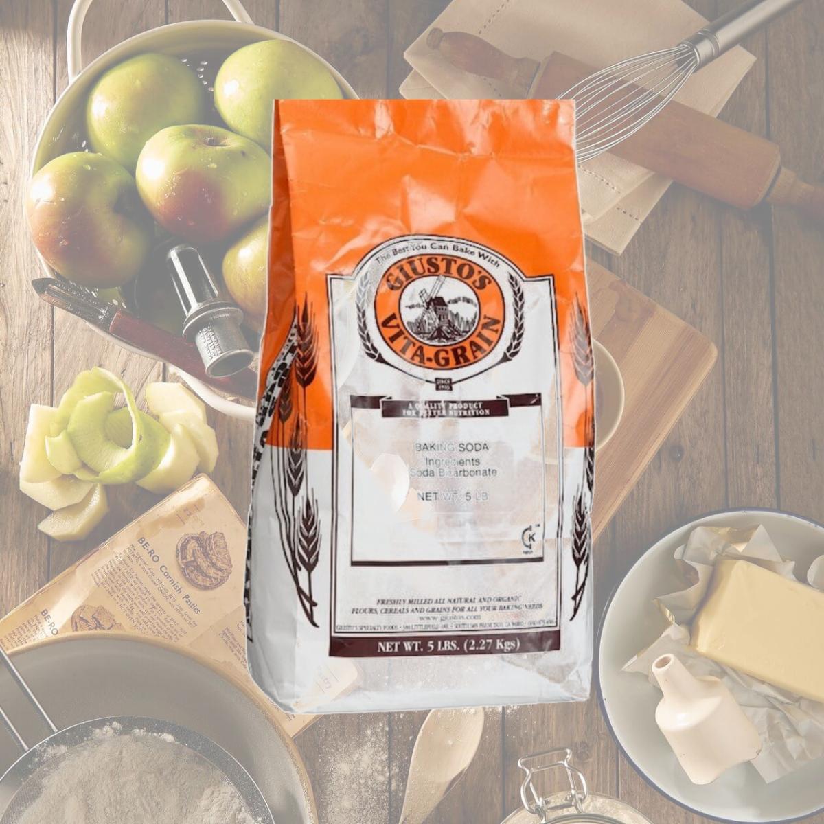 Picture of Giustos BG13556 Giustos Baking Soda - 1x5LB