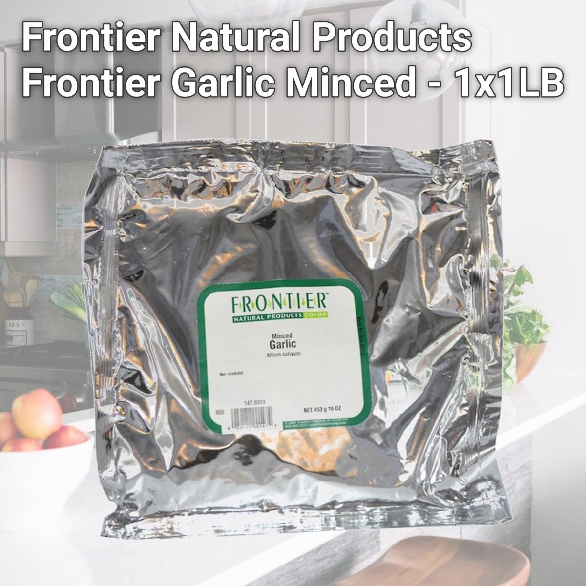 Picture of Frontier Natural Products BG13257 Frontier Garlic Minced - 1x1LB