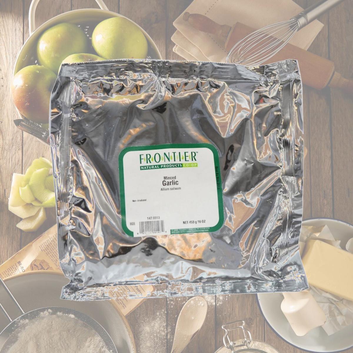 Picture of Frontier Natural Products BG13257 Frontier Garlic Minced - 1x1LB