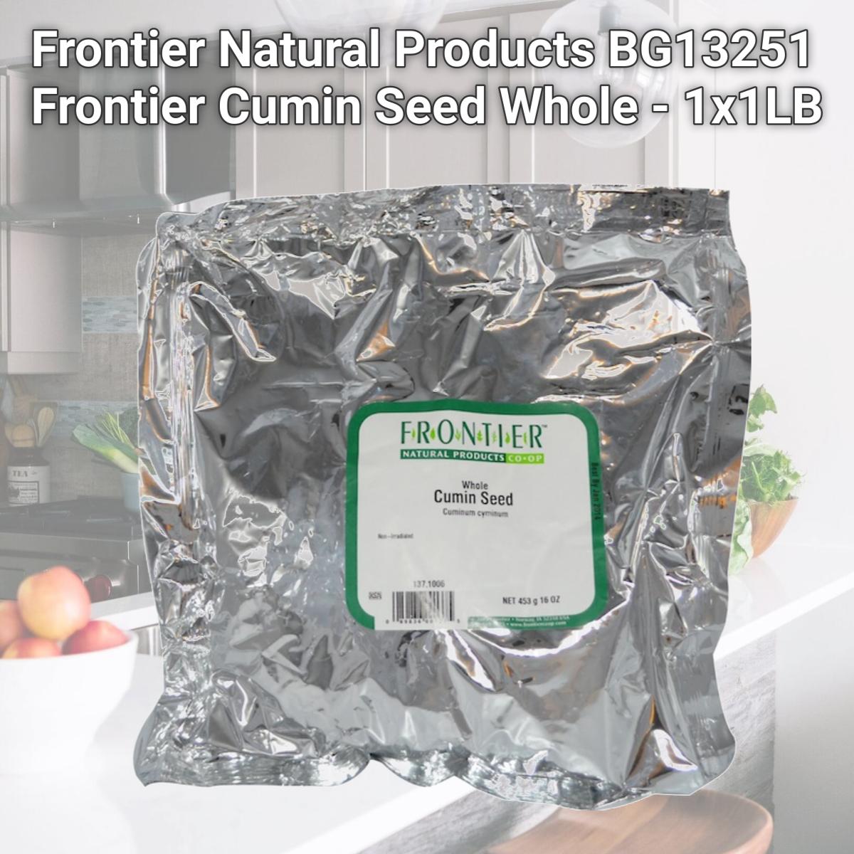 Picture of Frontier Natural Products BG13251 Frontier Cumin Seed Whole - 1x1LB