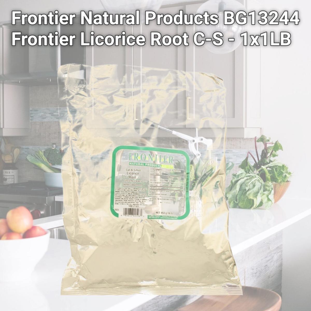 Picture of Frontier Natural Products BG13244 Frontier Licorice Root C-S - 1x1LB