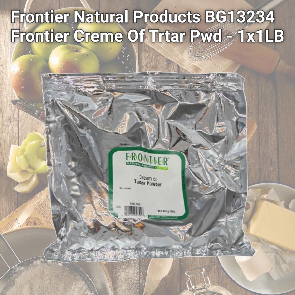 Picture of Frontier Natural Products BG13234 Frontier Creme Of Trtar Pwd - 1x1LB