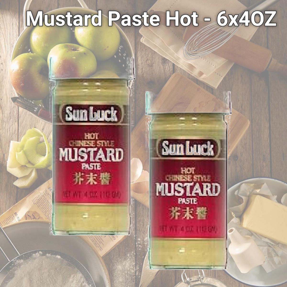 Picture of Sun Luck BG18652 Sun Luck Mustard Paste Hot - 6x4OZ