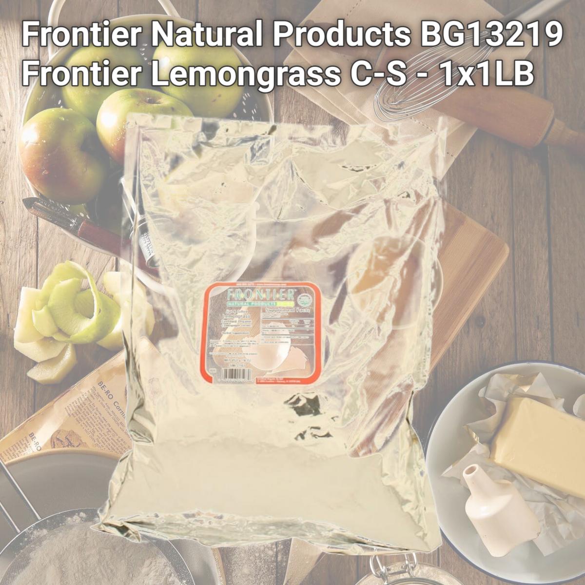 Picture of Frontier Natural Products BG13219 Frontier Lemongrass C-S - 1x1LB