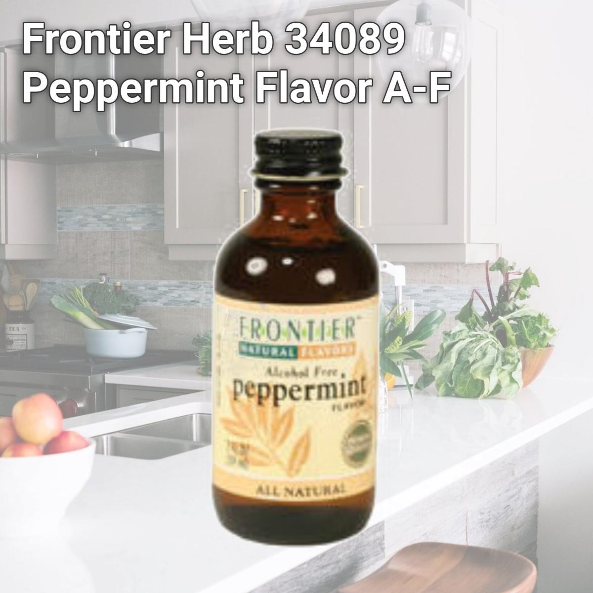 Picture of Frontier Herb 34089 Peppermint Flavor A-F