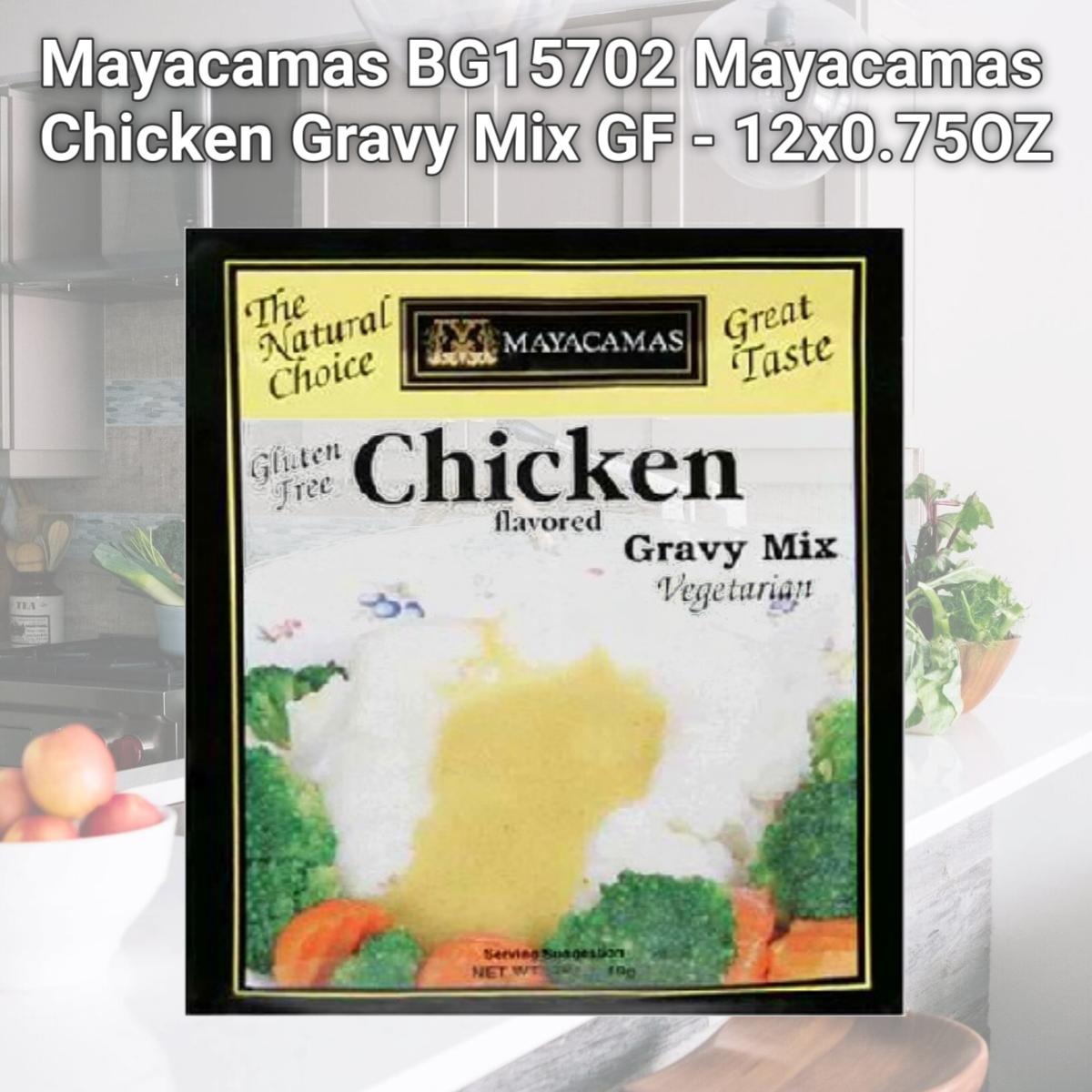 Picture of Mayacamas BG15702 Mayacamas Chicken Gravy Mix GF - 12x0.75OZ