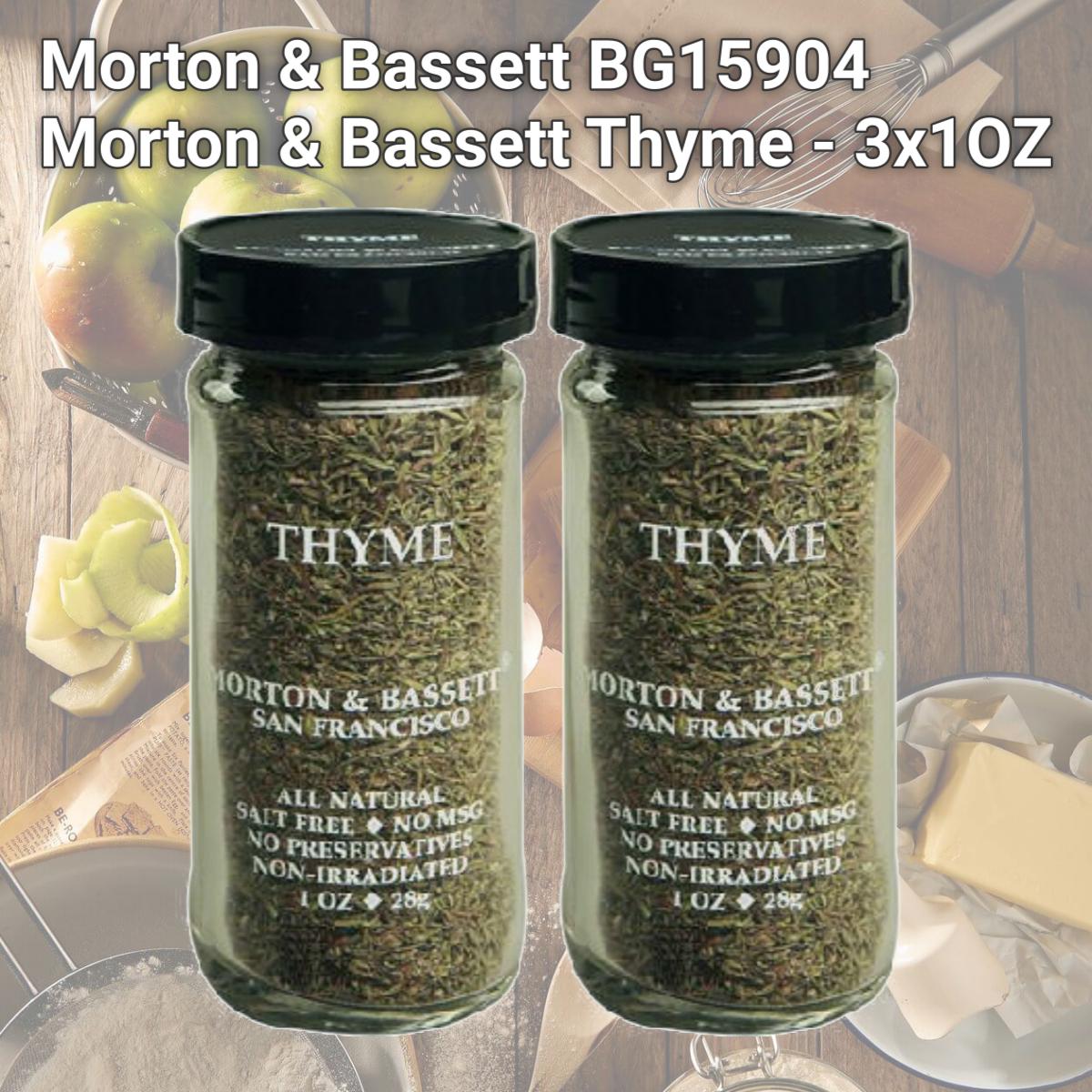 Picture of Morton & Bassett BG15904 Morton & Bassett Thyme - 3x1OZ