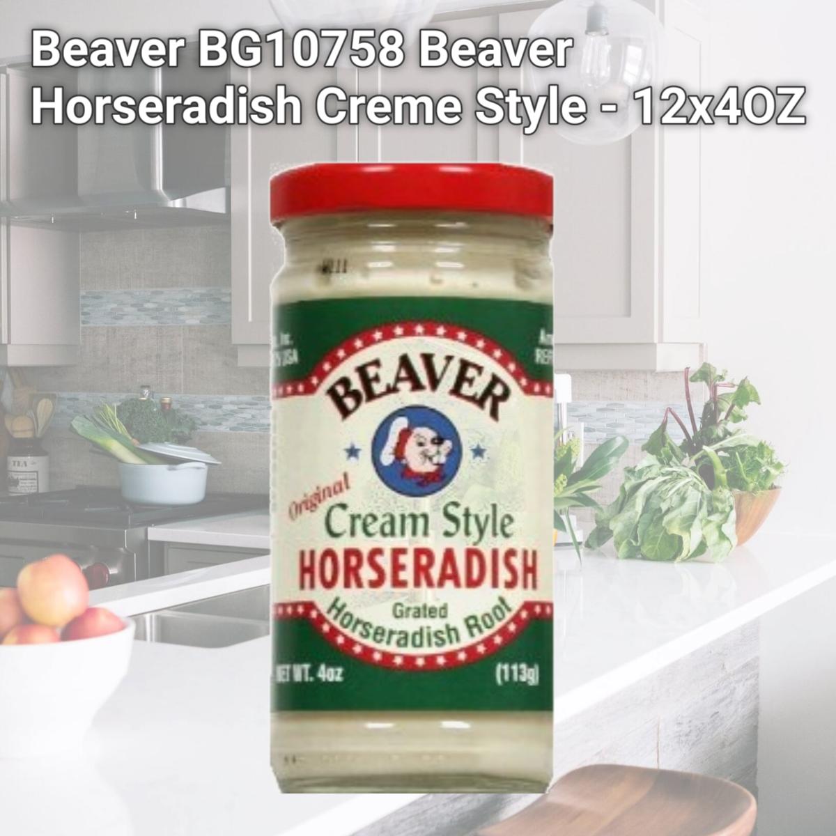 Picture of Beaver BG10758 Beaver Horseradish Creme Style - 12x4OZ
