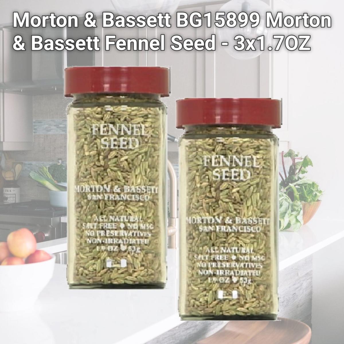 Picture of Morton & Bassett BG15899 Morton & Bassett Fennel Seed - 3x1.7OZ