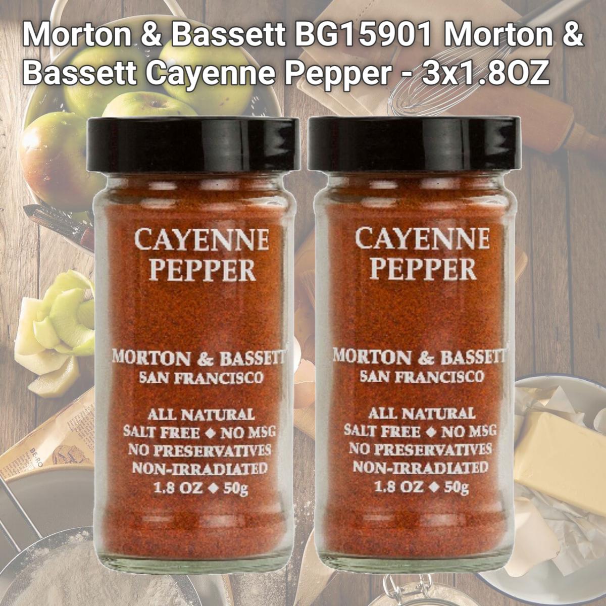 Picture of Morton & Bassett BG15901 Morton & Bassett Cayenne Pepper - 3x1.8OZ