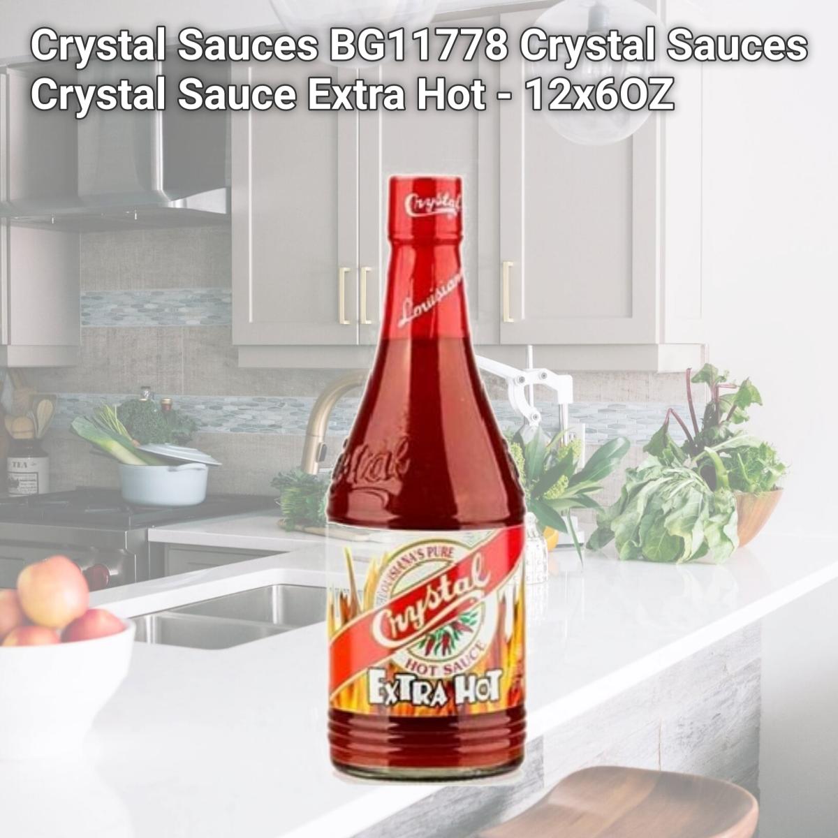 Picture of Crystal Sauces BG11778 Crystal Sauces Crystal Sauce Extra Hot - 12x6OZ