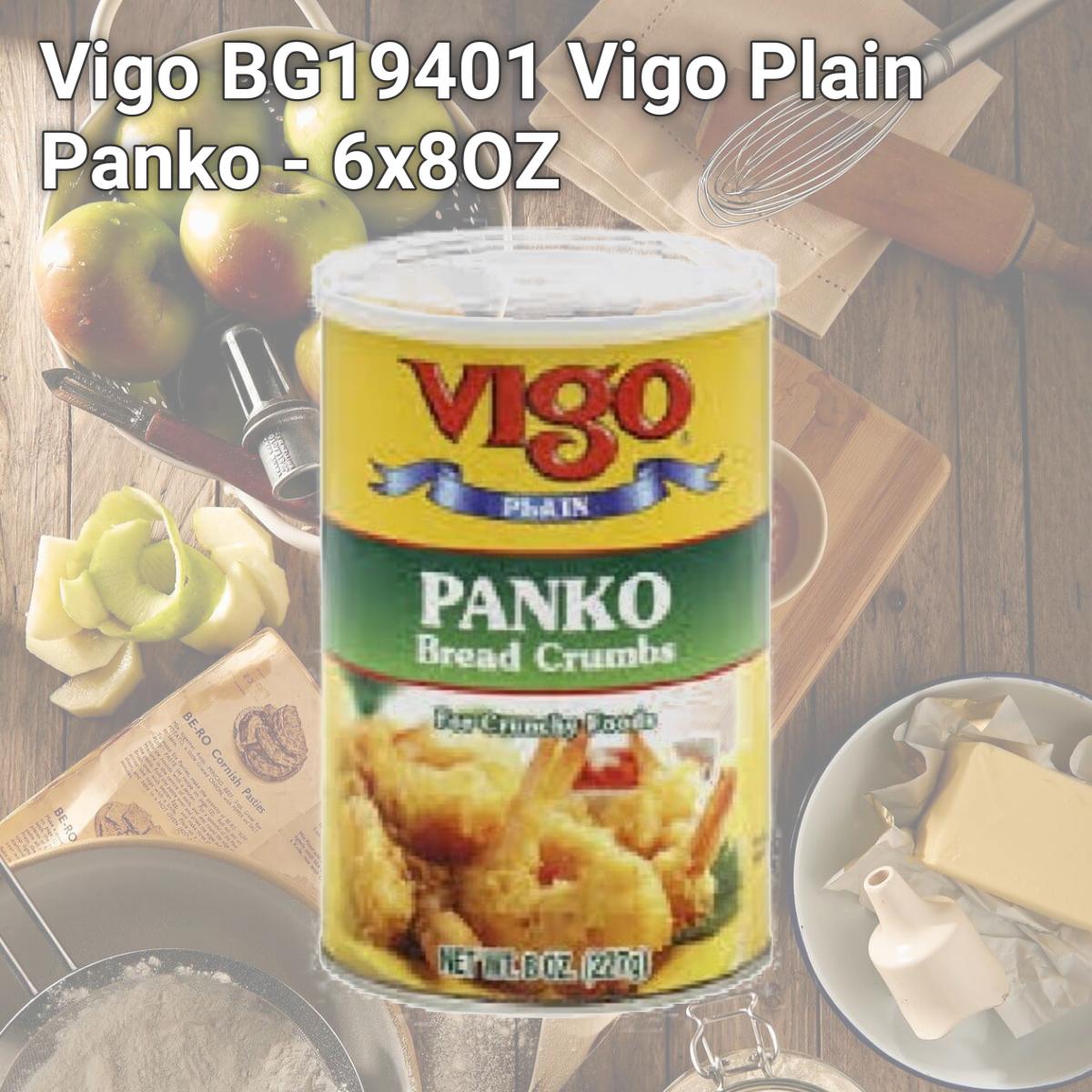 Picture of Vigo BG19401 Vigo Plain Panko - 6x8OZ