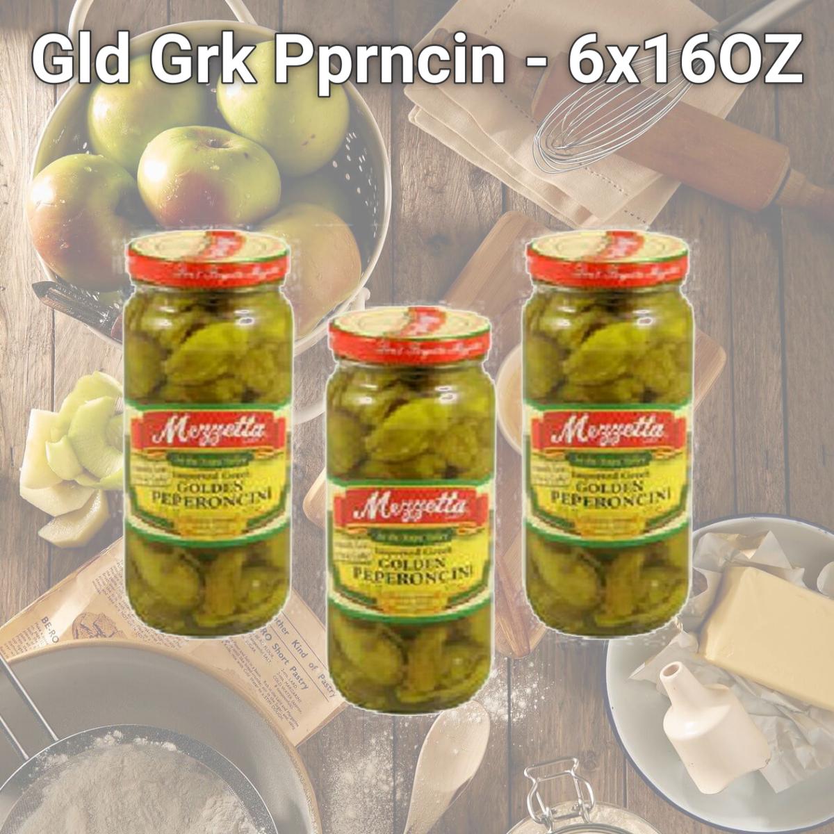 Picture of Mezzetta BG15777 Mezzetta Gld Grk Pprncin - 6x16OZ
