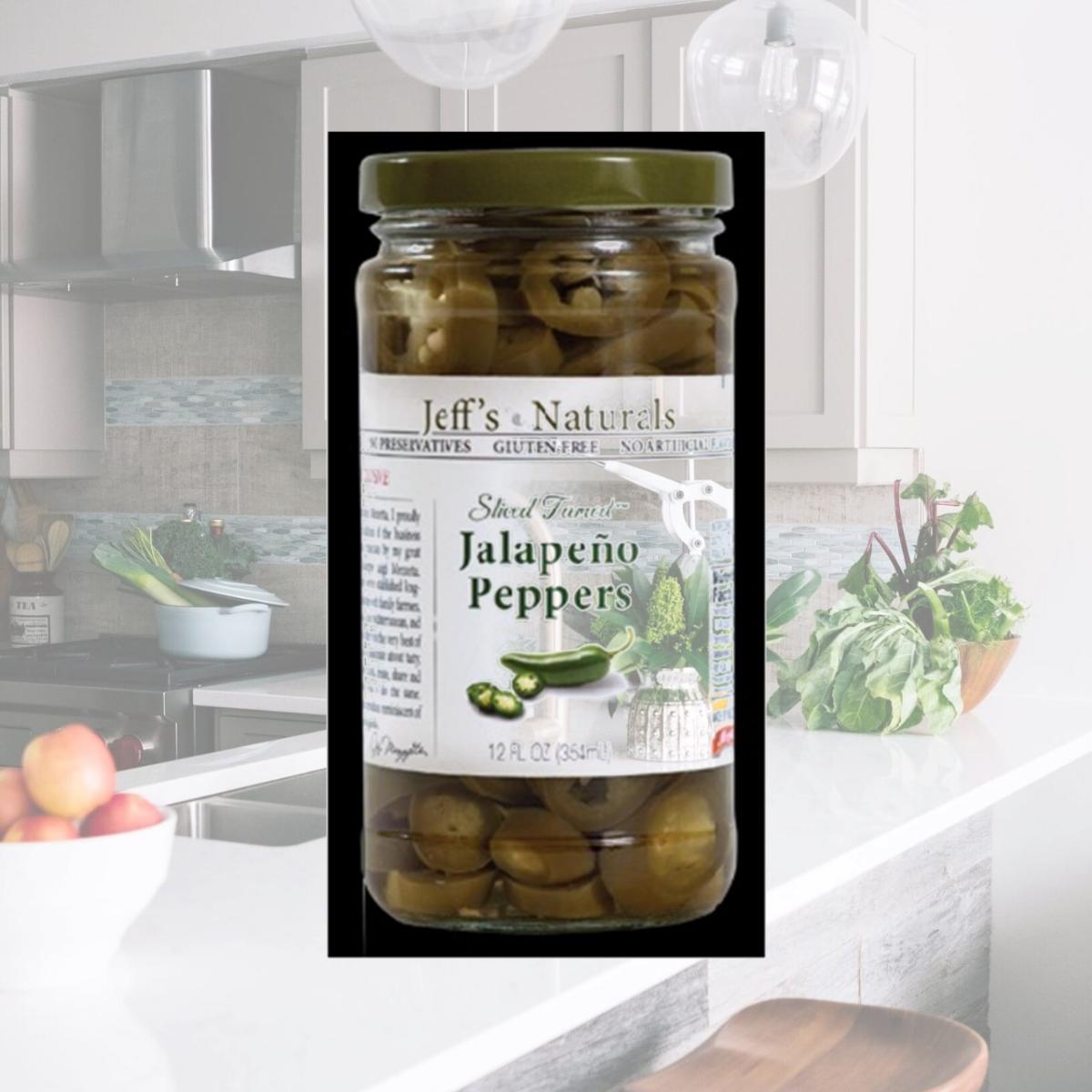 Picture of Jeffs Naturals BG14591 Jeffs Naturals JalapenoSliced Tamed - 6x12OZ