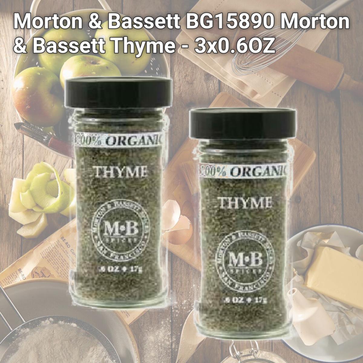 Picture of Morton & Bassett BG15890 Morton & Bassett Thyme - 3x0.6OZ