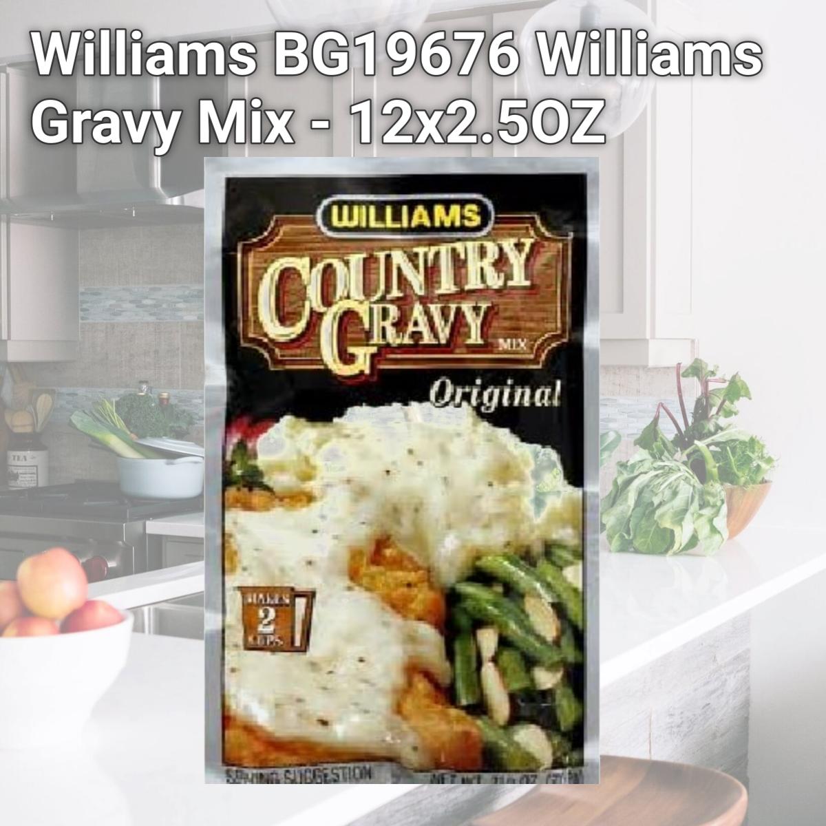 Picture of Williams BG19676 Williams Gravy Mix - 12x2.5OZ