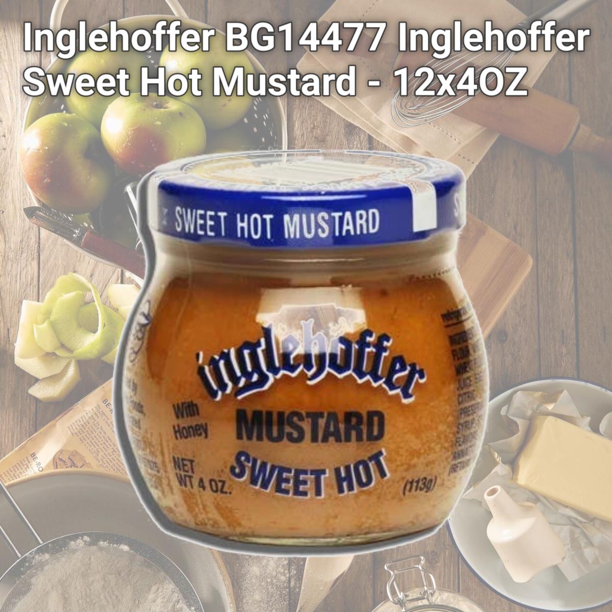 Picture of Inglehoffer BG14477 Inglehoffer Sweet Hot Mustard - 12x4OZ