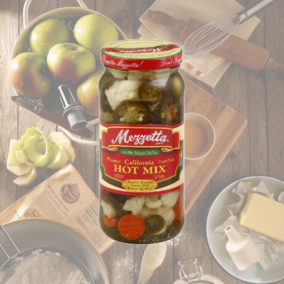 Picture of Mezzetta BG15789 Mezzetta Hot Mix Vegetables - 6x16OZ