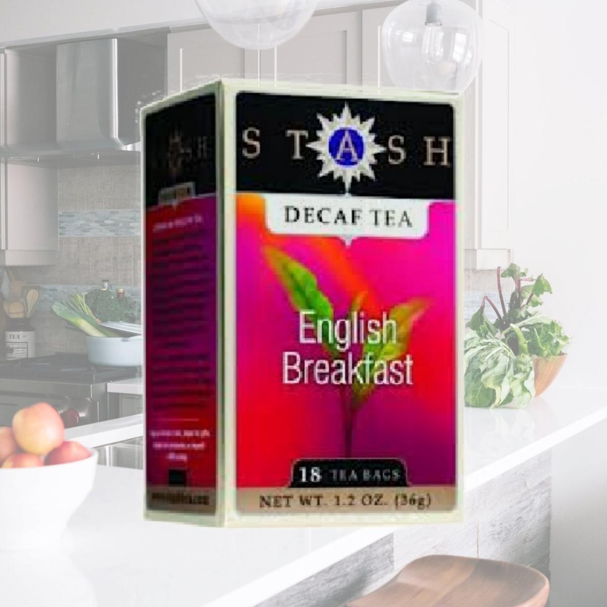 Picture of Stash Tea BG18486 Stash Tea Decaf English Brkf - 6x18BAG