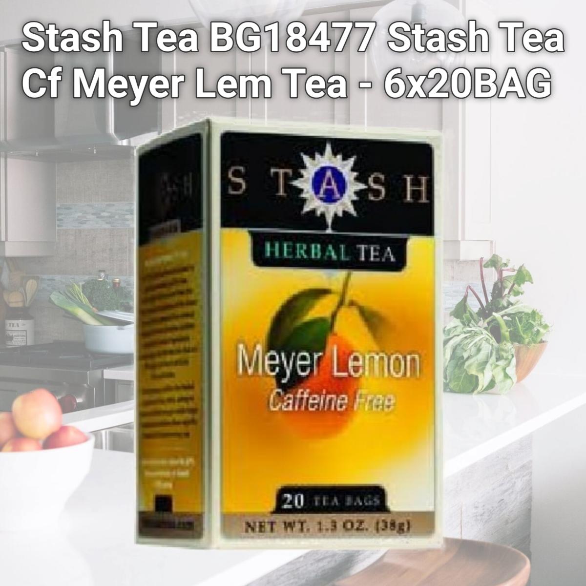 Picture of Stash Tea BG18477 Stash Tea Cf Meyer Lem Tea - 6x20BAG