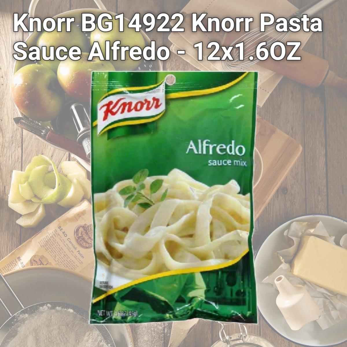 Picture of Knorr BG14922 Knorr Pasta Sauce Alfredo - 12x1.6OZ
