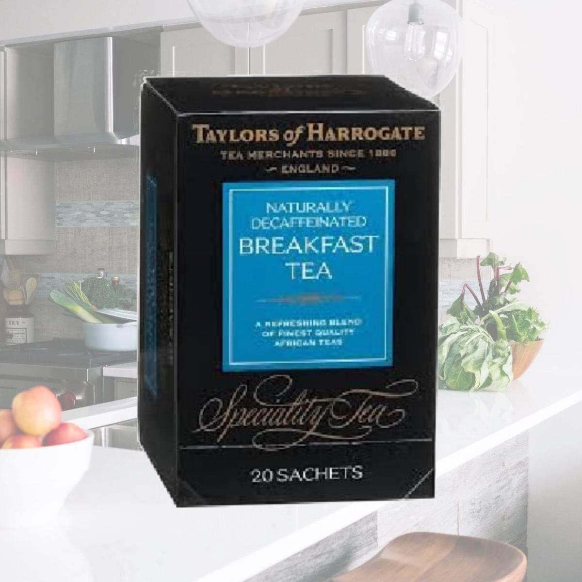 Picture of Taylors Of Harrogate BG18896 Taylors Of Harrogate Decaf Breakfast Tea - 6x20BAG