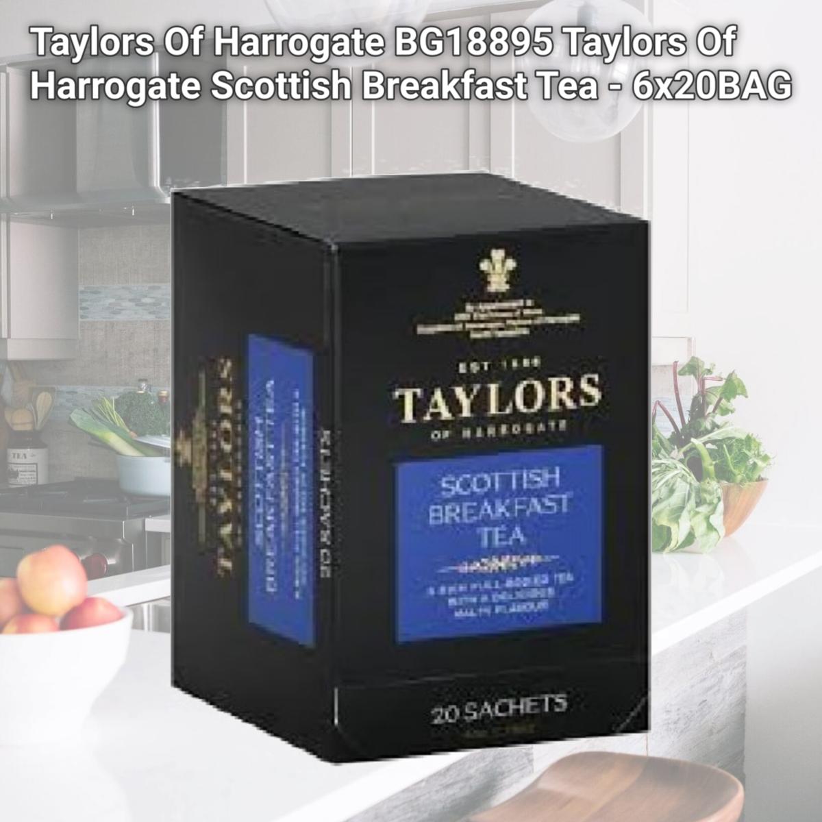 Picture of Taylors Of Harrogate BG18895 Taylors Of Harrogate Scottish Breakfast Tea - 6x20BAG