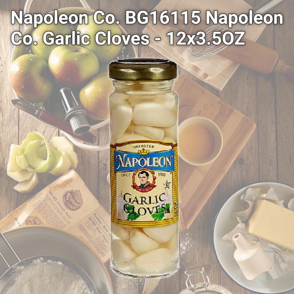 Picture of Napoleon Co. BG16115 Napoleon Co. Garlic Cloves - 12x3.5OZ