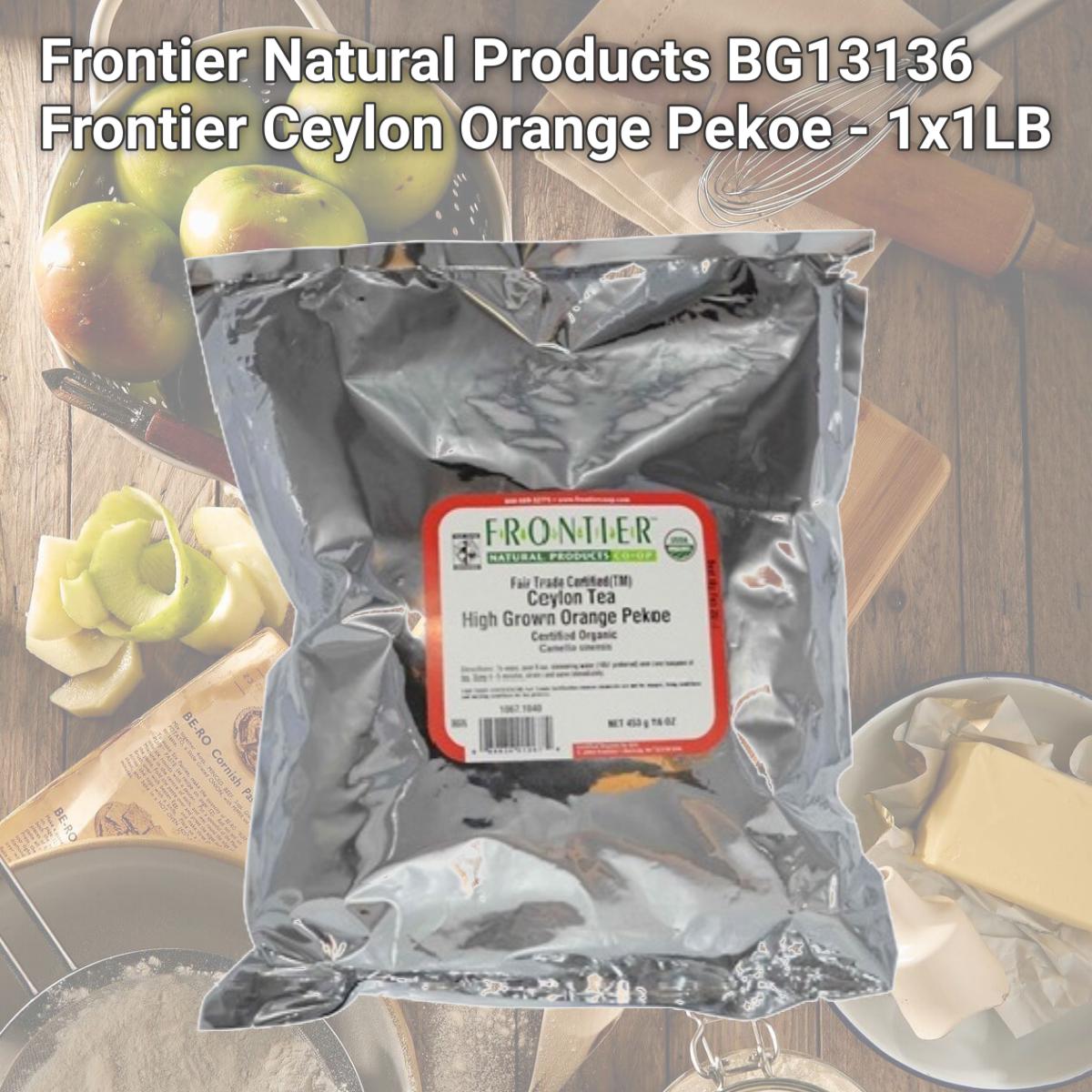 Picture of Frontier Natural Products BG13136 Frontier Ceylon Orange Pekoe - 1x1LB