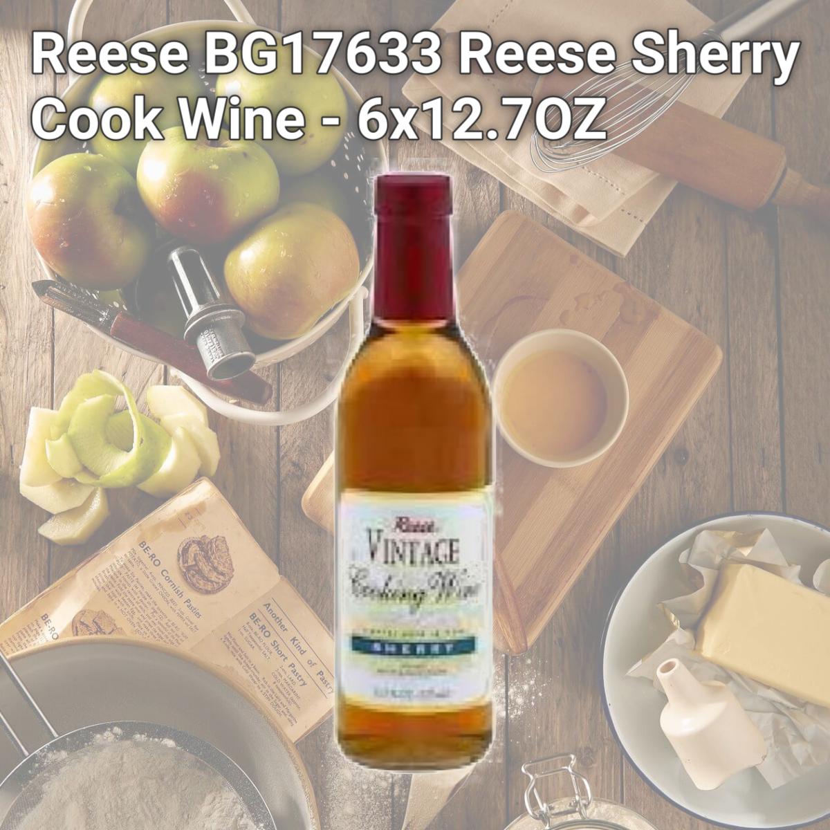 Picture of Reese BG17633 Reese Sherry Cook Wine - 6x12.7OZ