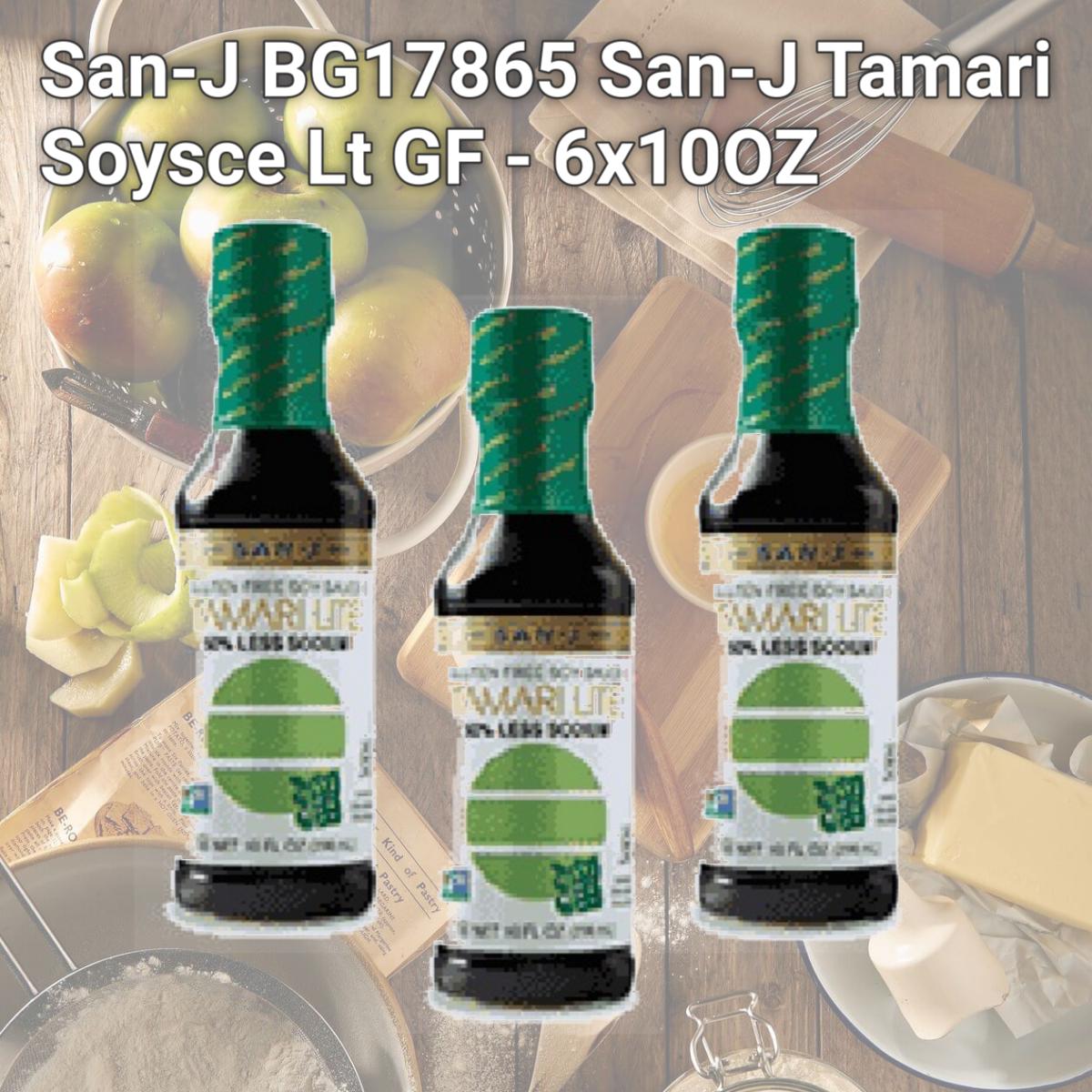 Picture of San-J BG17865 San-J Tamari Soysce Lt GF - 6x10OZ