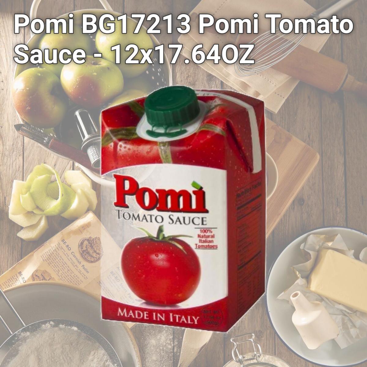 Picture of Pomi BG17213 Pomi Tomato Sauce - 12x17.64OZ