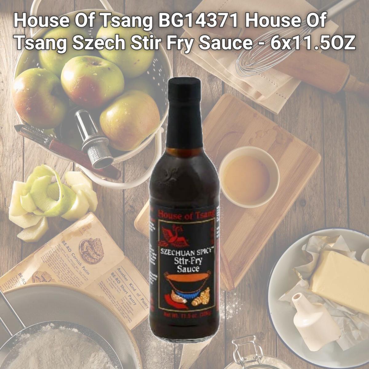 Picture of House Of Tsang BG14371 House Of Tsang Szech Stir Fry Sauce - 6x11.5OZ