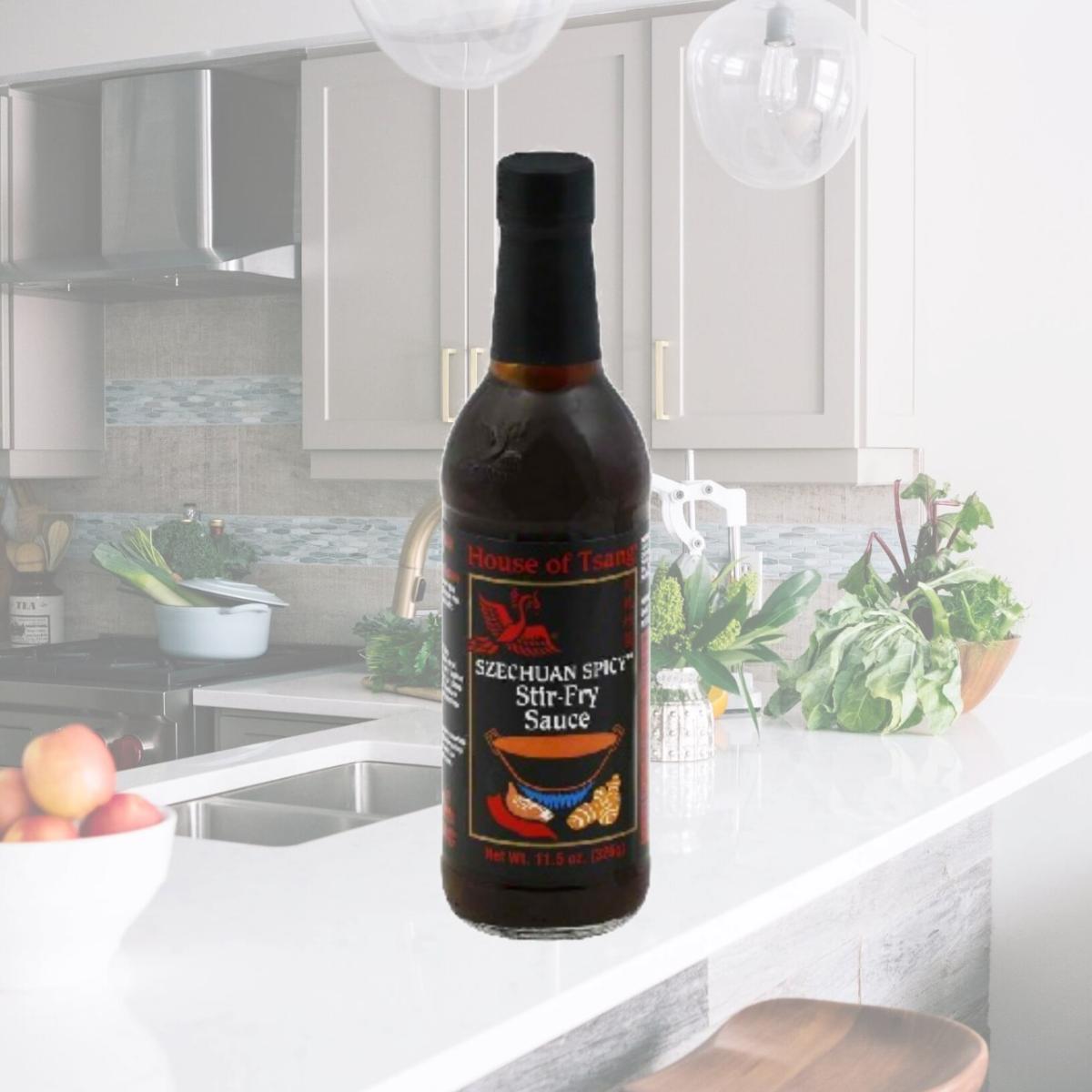 Picture of House Of Tsang BG14371 House Of Tsang Szech Stir Fry Sauce - 6x11.5OZ
