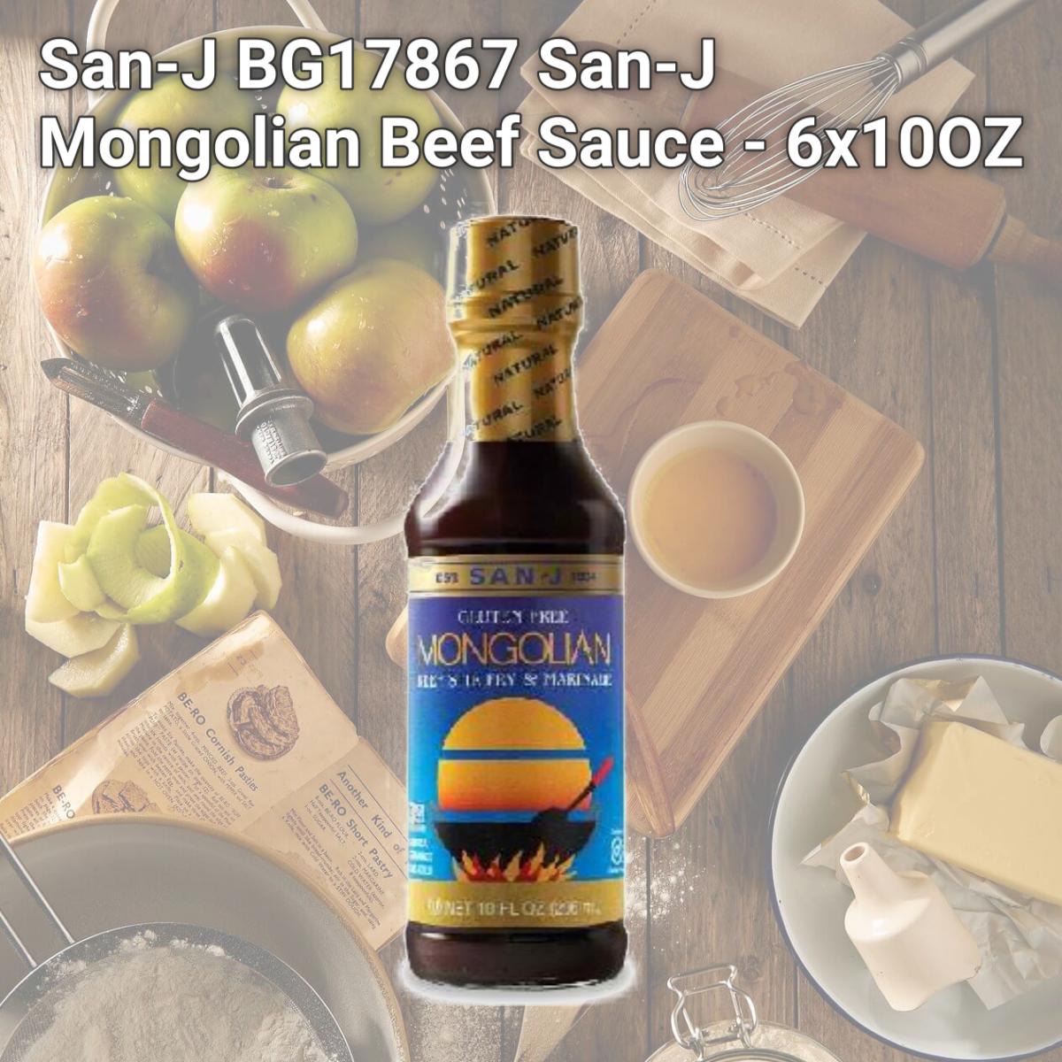 Picture of San-J BG17867 San-J Mongolian Beef Sauce - 6x10OZ