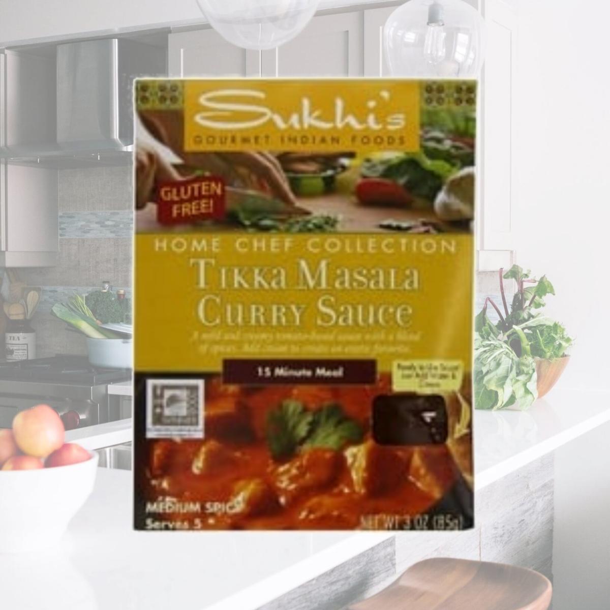 Picture of Sukhis B44839 Sukhis Gluten-Free Tikka Masala Sauce - 6x3Oz