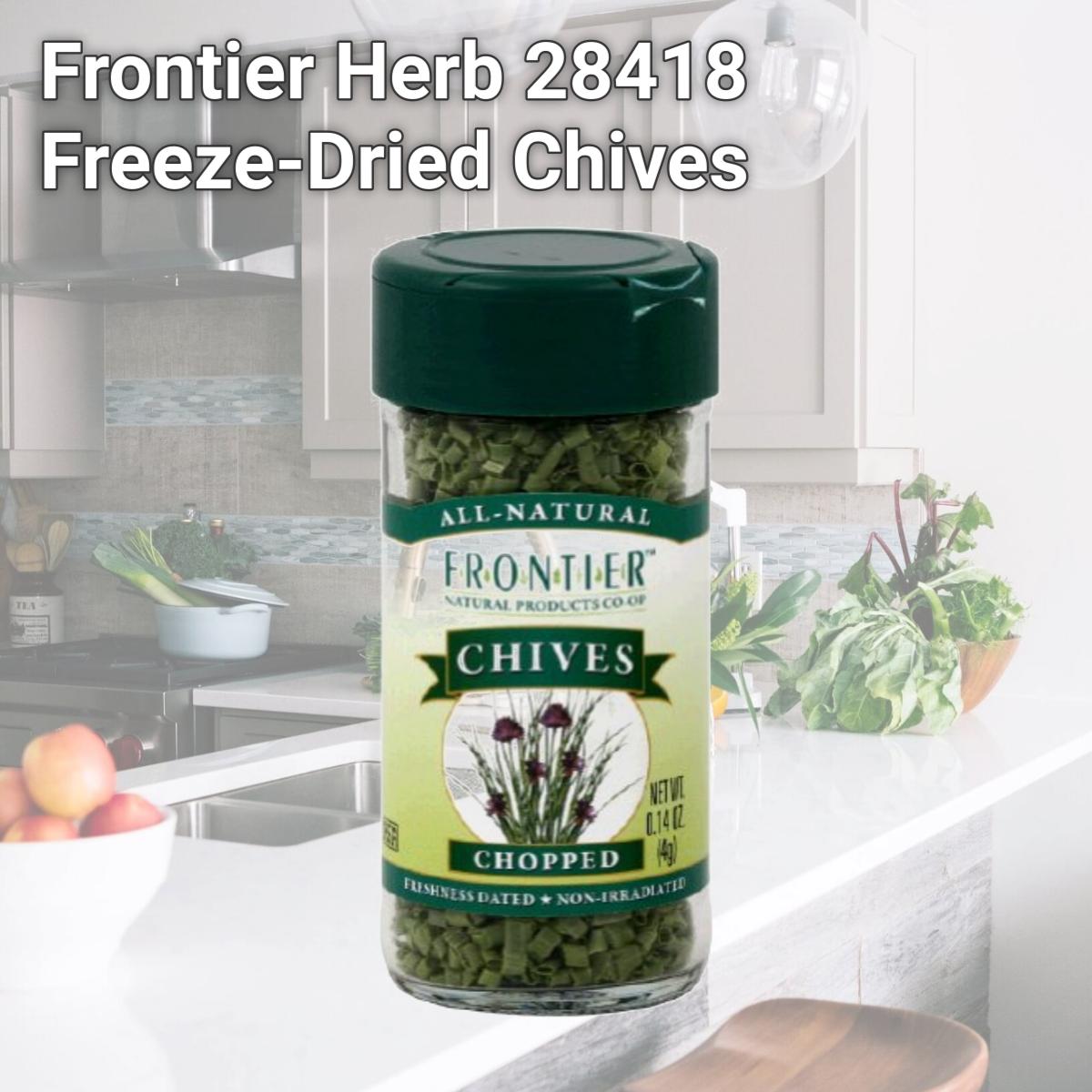 Picture of Frontier Herb 28418 Freeze-Dried Chives