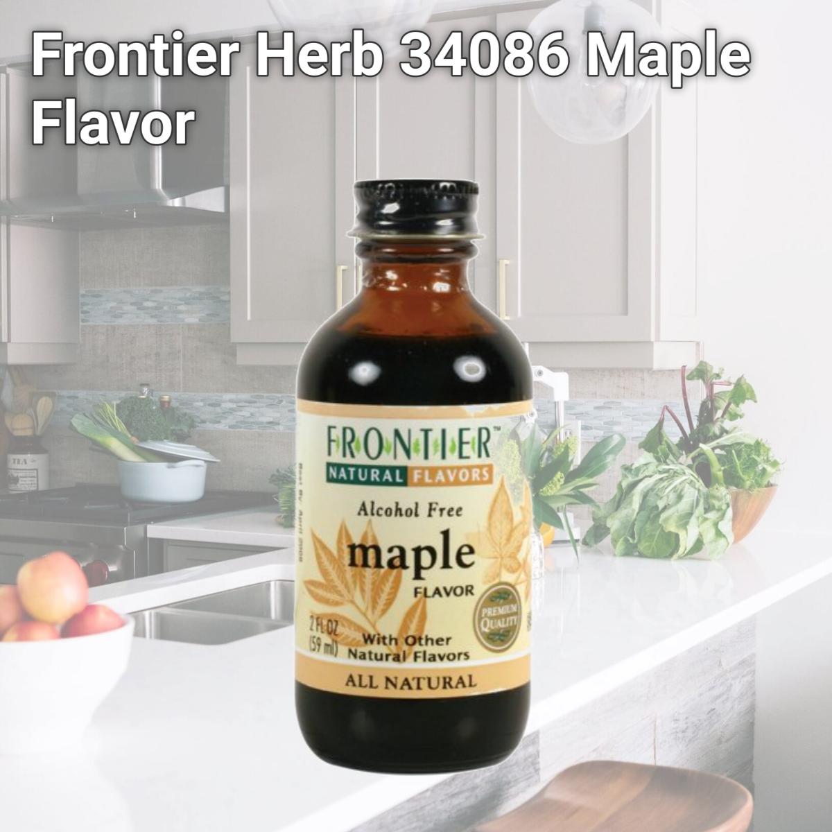 Picture of Frontier Herb 34086 Maple Flavor