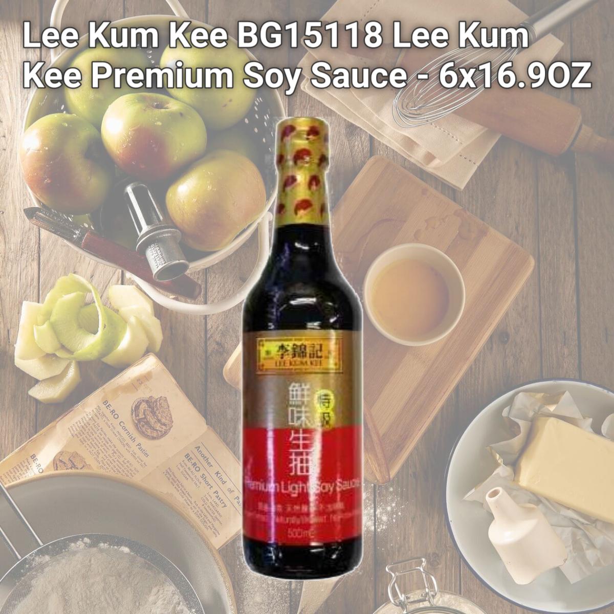 Picture of Lee Kum Kee BG15118 Lee Kum Kee Premium Soy Sauce - 6x16.9OZ