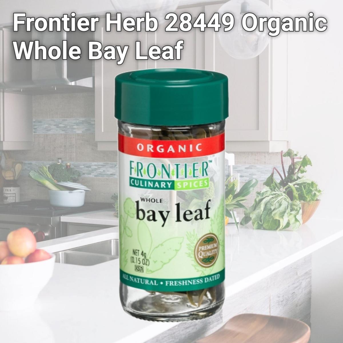 Picture of Frontier Herb 28449 Organic Whole Bay Leaf