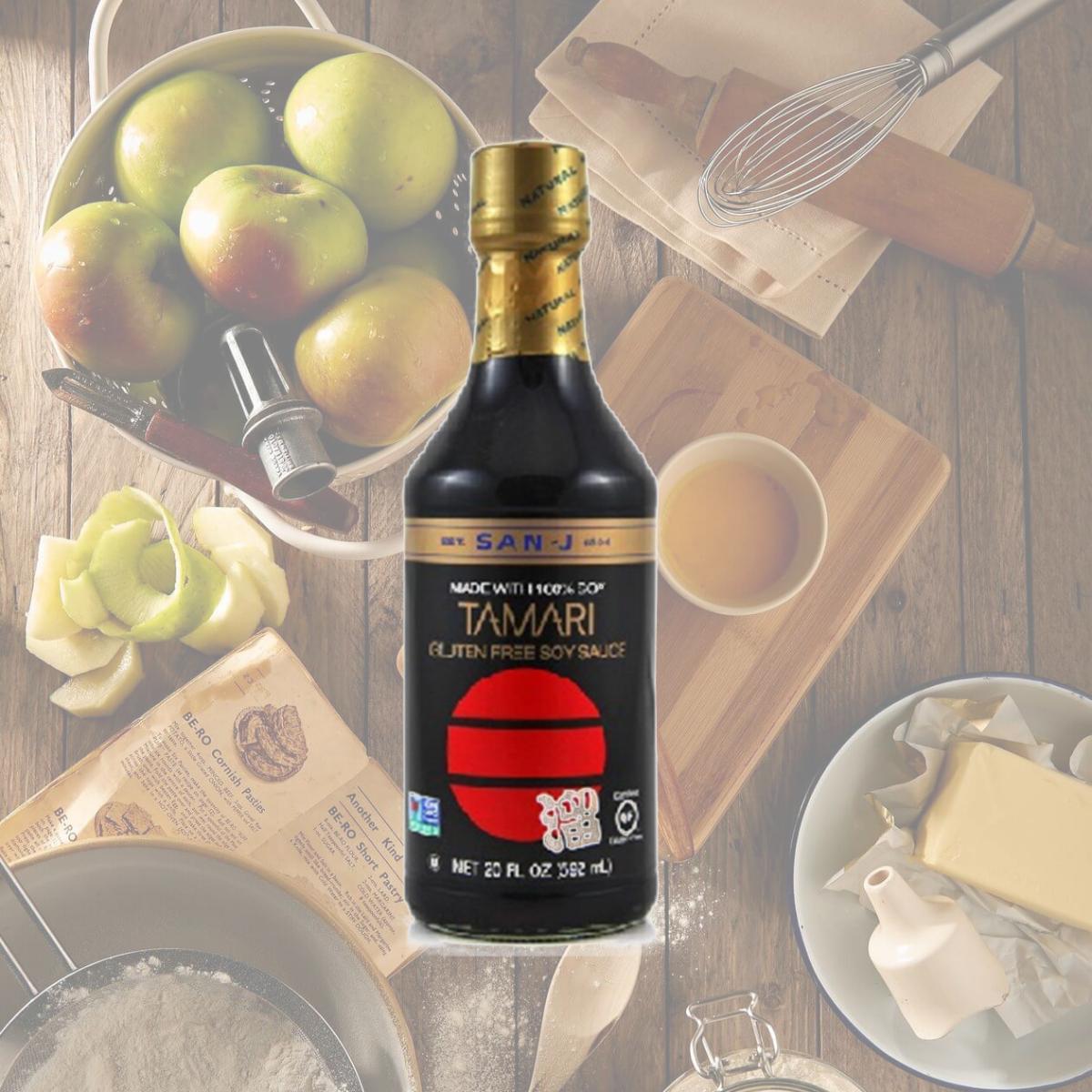 Picture of San-J BG17863 San-J Tamari Soy Sauce - 6x20OZ