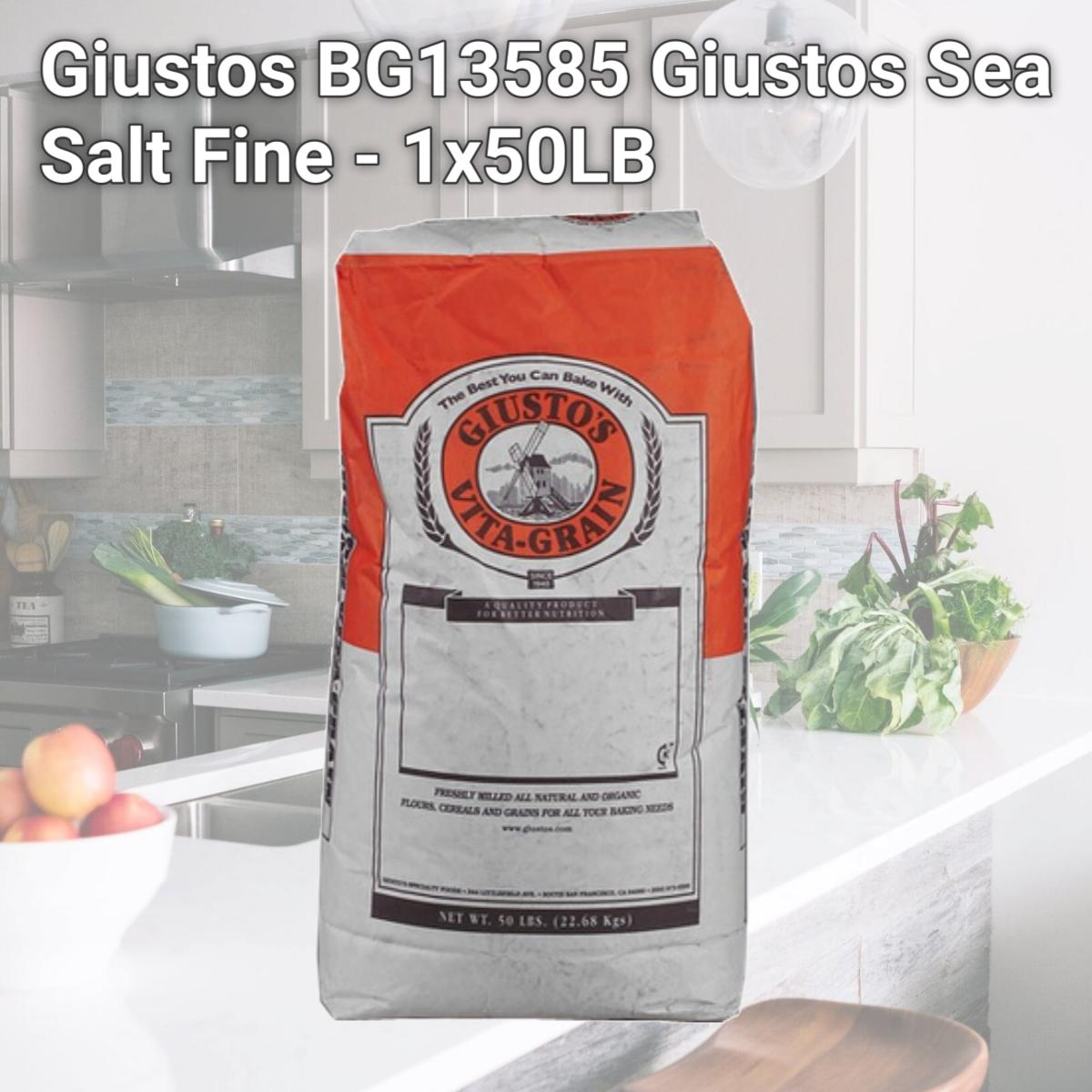 Picture of Giustos BG13585 Giustos Sea Salt Fine - 1x50LB